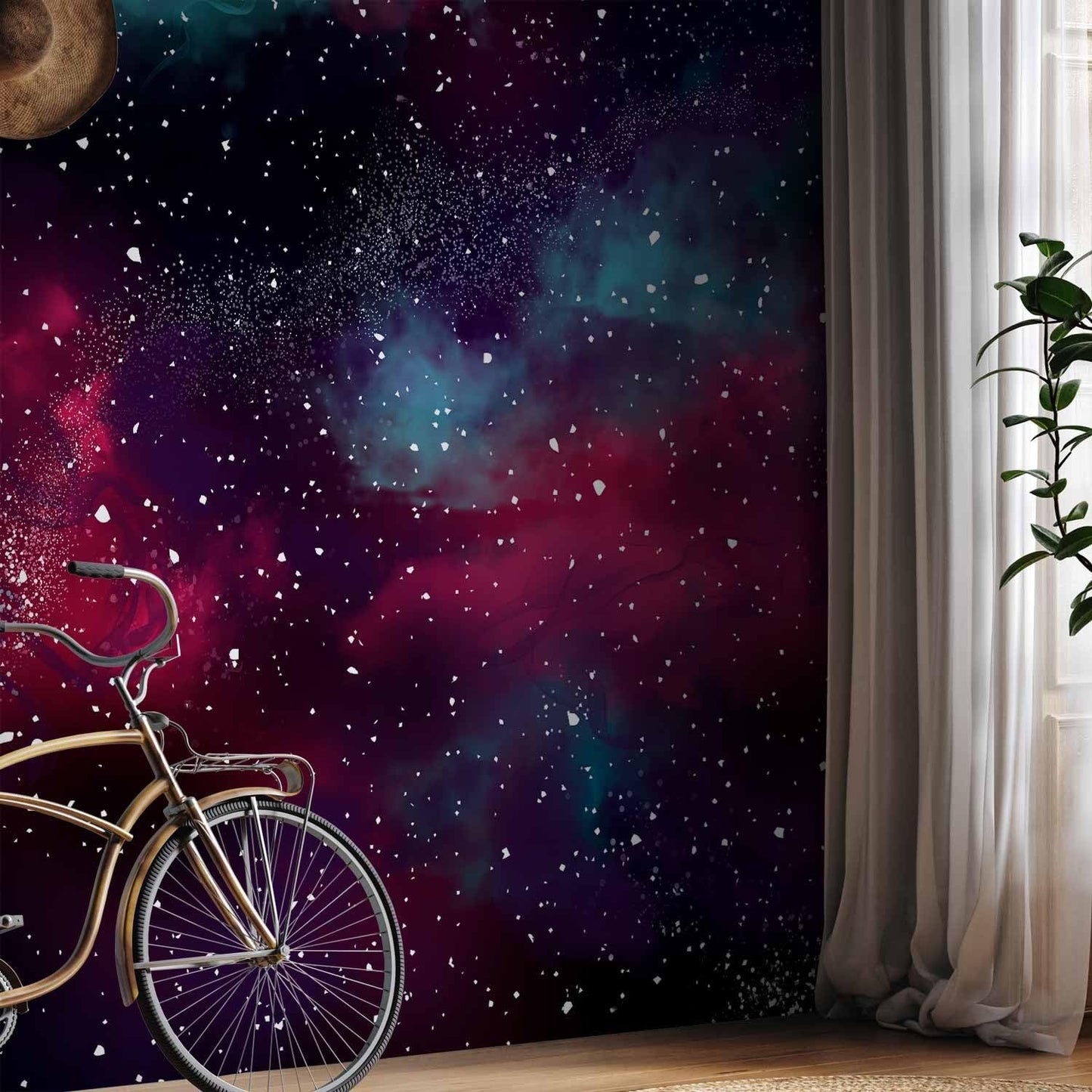 artgeist Wall Mural Space 118x83 in - Non-Woven Wallpaper Fleece Wall Decor Photo Print Picture Image Design Home Mural Galaxy Universe Cosmos Sky a-A-10326-a-a