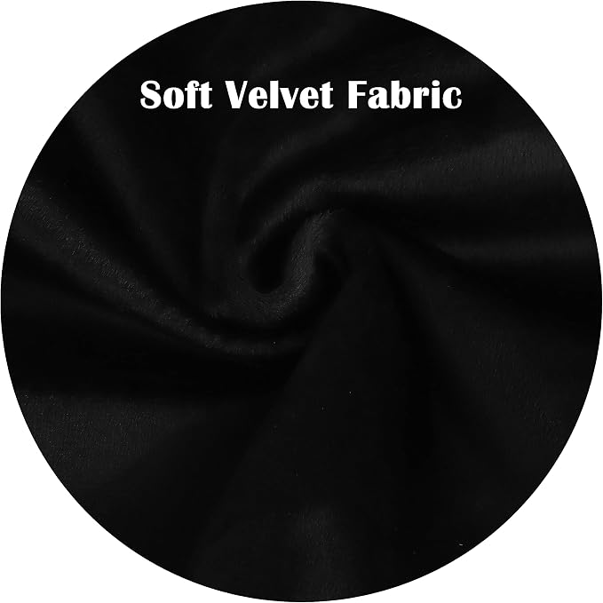 Sigmat Memory Foam Seat Cushion Anti-Slip Soft Round Stool Cushion Chair Pad 15 Inch Black