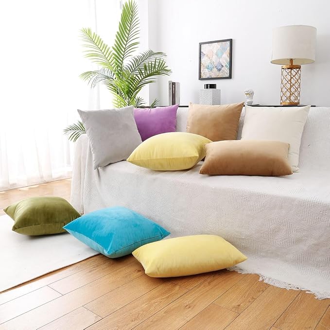 MoonRest® Synthetic Down Alternative 29x29 Square Pillow Insert Form, for Decorative Throw Pillow, Sofa, Cushions, Body and Bed - Pack of 2- Size 29“X 29”