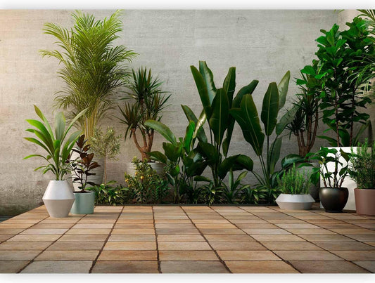 artgeist Premium Wall Mural Nature 197x138 in - Non-Woven Wallpaper Fleece Wall Decor Photo Print Picture Image Design Botanics Plants 3D Effect b-B-0600-a-a