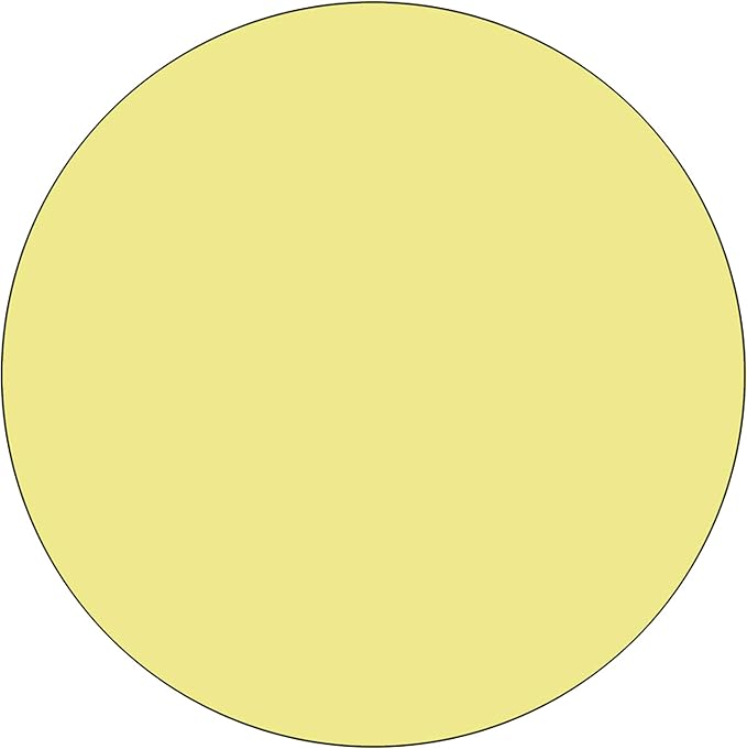 Flash Furniture Wren 42'' Round Yellow Thermal Laminate Activity Table - Height Adjustable Short Legs