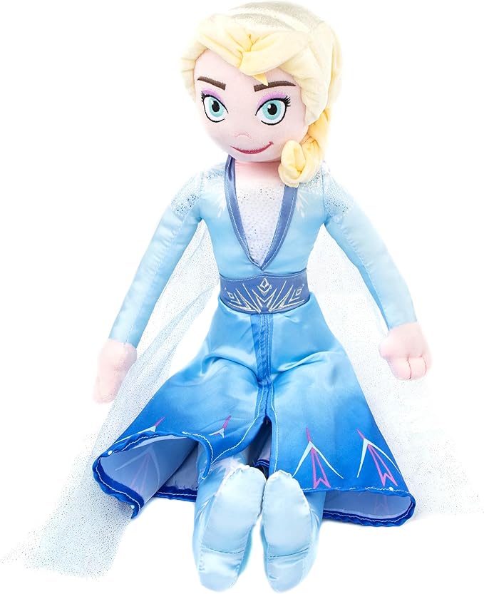 Jay Franco Plusg Pillow Buddy Super Soft Polyester Microfiber | Disney Frozen 2 Elsa 25 inch (Official Disney Product)