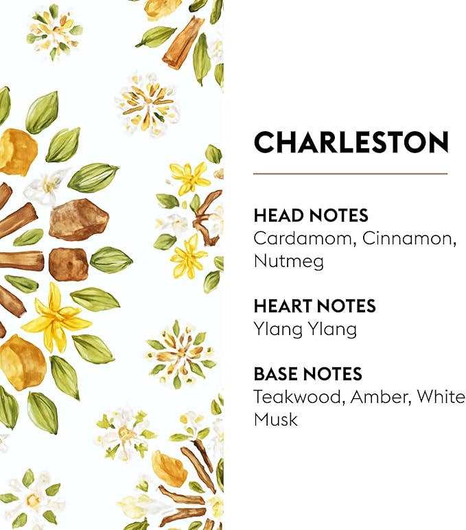 Maison Berger Charleston Lampe Berger Refill, 500 ml (16.9 fl oz), 2-in-1 Catalytic System, Neutralizes Odors and Diffuses Fragrance, Cardamom, Cinnamon, Teakwood, Made in France