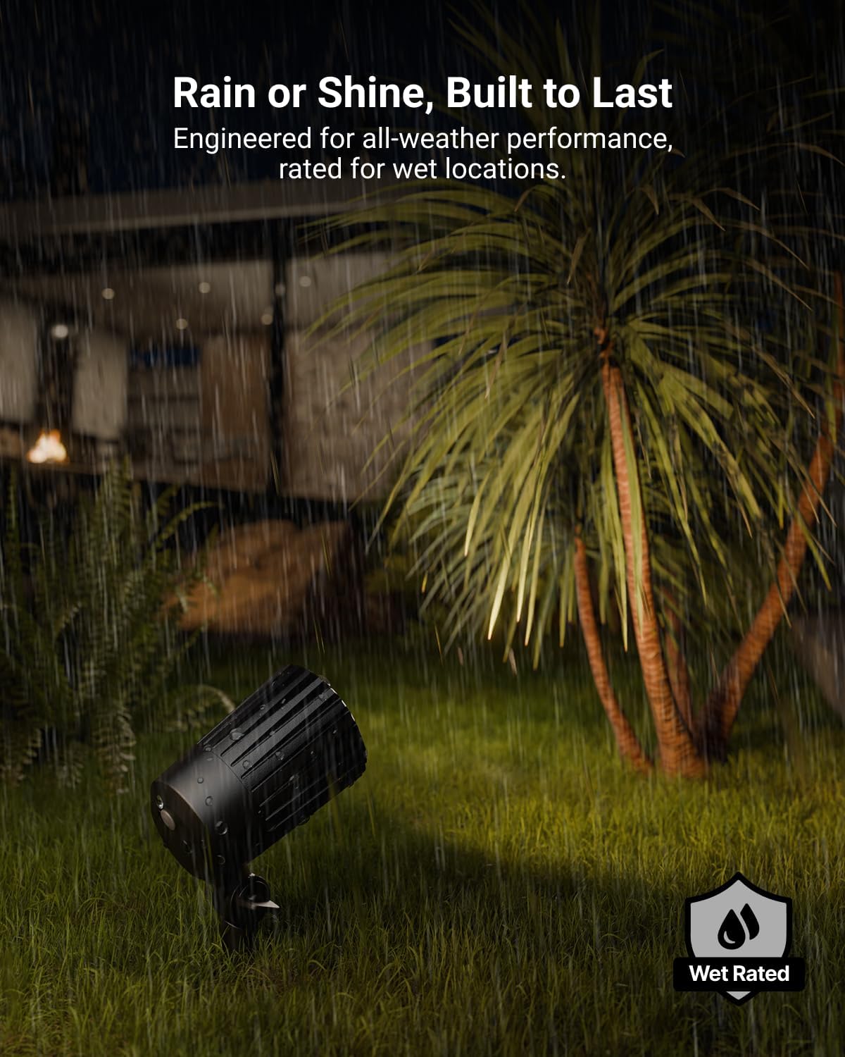 Sunco 6 Pack Garden Tree Flag Lights Outdoor [Luces para Jardin], LED Low Voltage Scope Spotlight with Connectors, 10W, Selectable CCT 2700K/4000K/5000K, 12V-24V, Beam Angle Adjustable, IP65 ETL