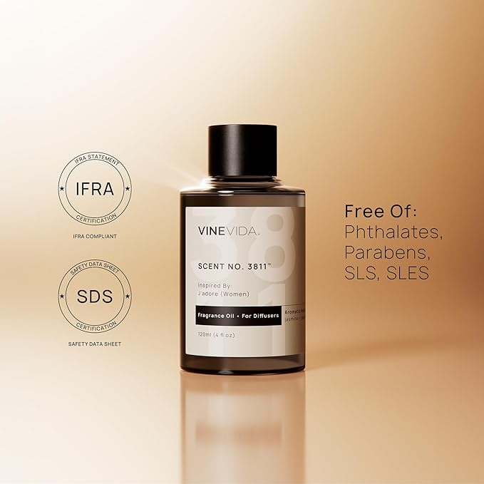 VINEVIDA [4 Oz] Inspired by: Palo Santo; Diffuser Oil Refill | Premium Scent Diffuser Oil for Home