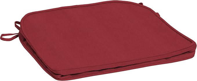 Arden Selections ProFoam Performance Outdoor Seat Cushion 19 x 20, Caliente Red
