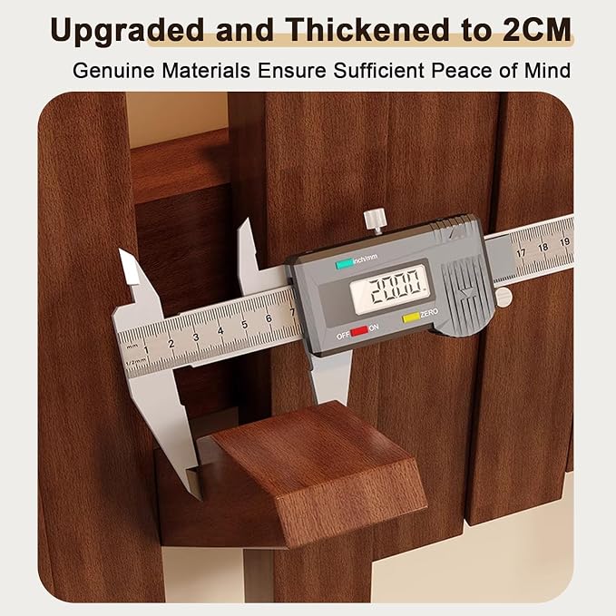 Modern Wooden Coat Rack, key holder wall mount– Handmade Solid Walnut Flip Hook Rack with Hidden Mount, Decorative Entryway Wall Hooks for Coats, Bags & Hats, Space-Saving Design (Black,6Hooks)