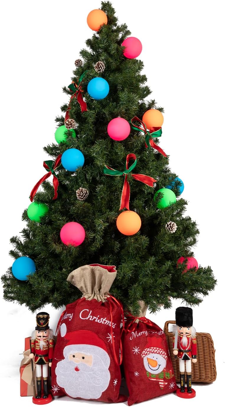 Every Day is Christmas 20ct Christmas Ornaments, Shatterproof Christmas Tree Ornaments Set, 92cm/3.6" Christmas Balls Decoration