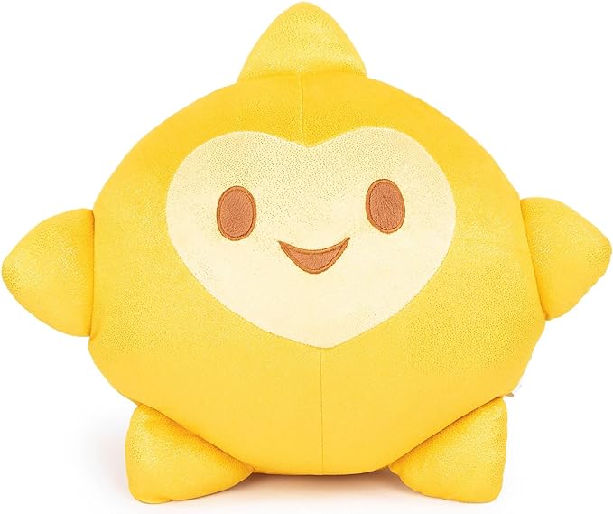 Disney Wish Star Plush Pillow Buddy - Super Soft Character Pillow with Sparkles - Polyester Microfiber, 14 Inches