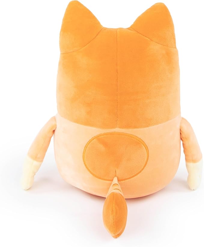 Jay Franco Plusg Pillow Buddy Super Soft Polyester Microfiber| Bluey Bingo 16 Inches