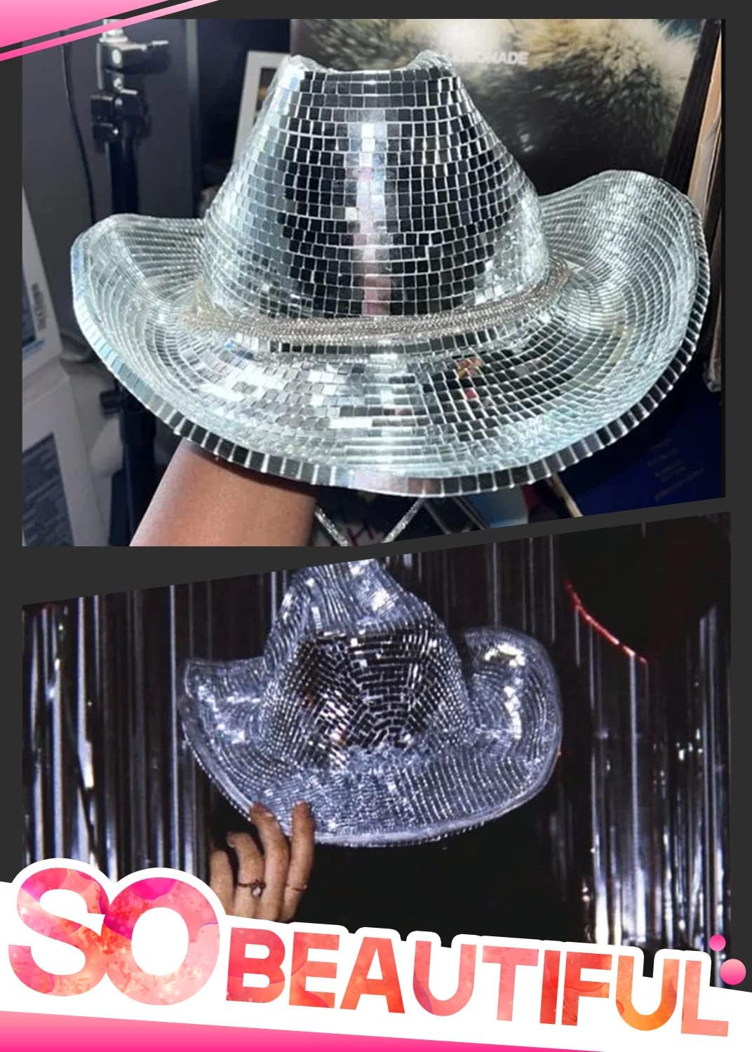 REDODECO Real Glass Silver Mirrors Mosaic Tiles Sticker for Craft Square Glass Tiles Self Adhesive,5mm by 5mm (Silver, 7150PCS)