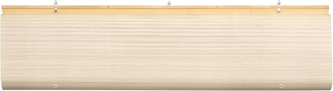 Red Lantern Bamboo Window Shade Blind - Roosting Bird 72" Wide