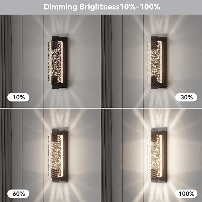 camuucci Battery Operated Wall Sconce Rechargeable Battery Powered 12000mAh Wall Light Indoor Not Hardwired Wall Lamp Fixtures for Bedroom Living Room 1Pack
