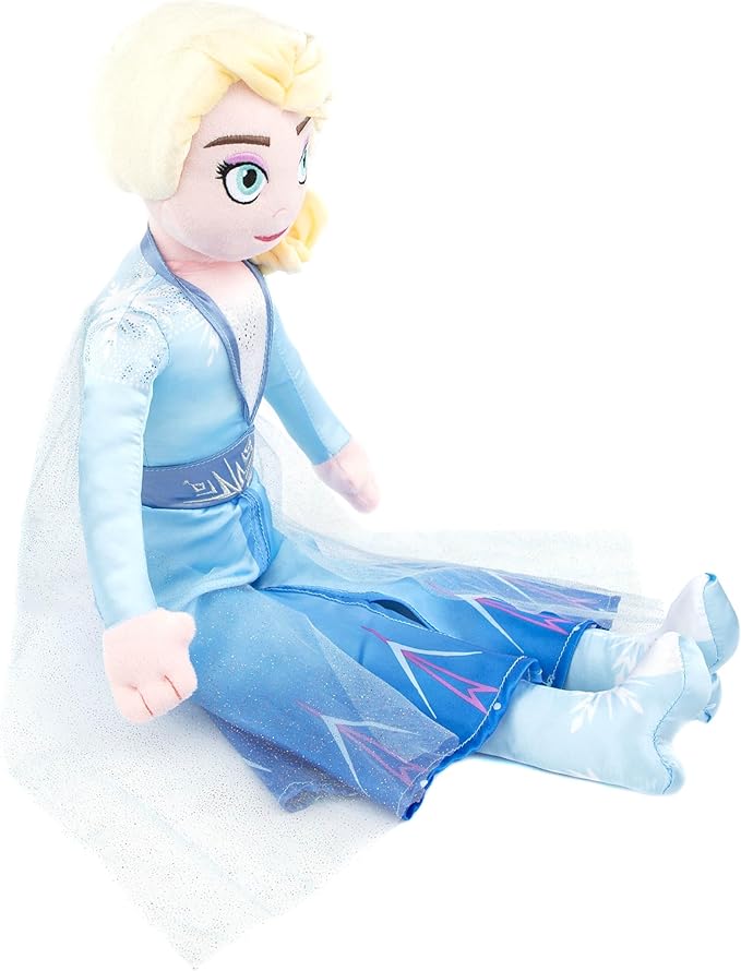 Jay Franco Plusg Pillow Buddy Super Soft Polyester Microfiber | Disney Frozen 2 Elsa 25 inch (Official Disney Product)