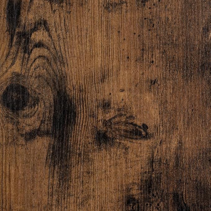30 Inch Floating Shelves for Wall Set of 2, 8"D Wood Grain Bathroom Shelves with Invisible Brackets, Easy Install Engineered Wood Storage Shelves for Kitchen, Living Room, Bedroom, Rustic Brown Finish