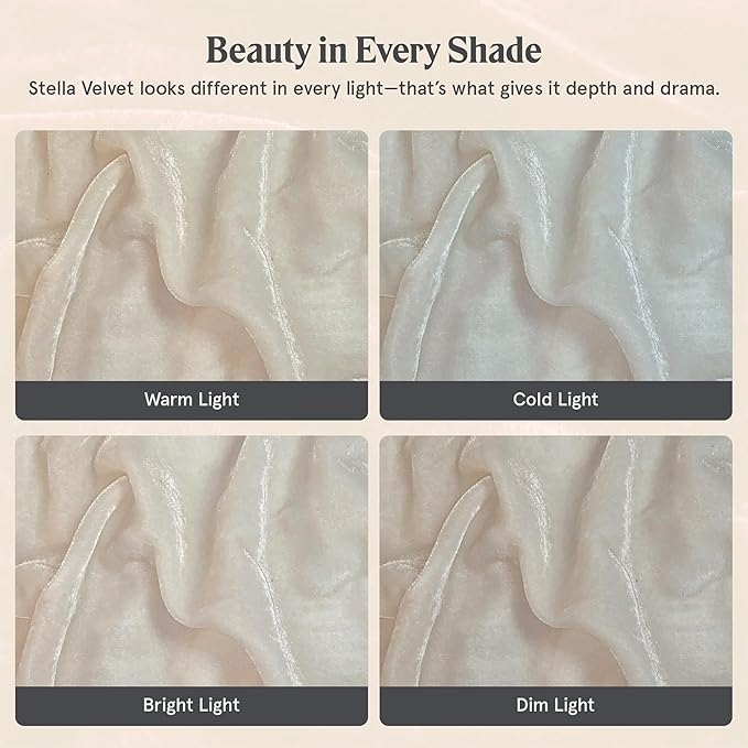 HiEnd Accents Stella Faux Silk Velvet Euro Sham Pillow Cover, 27x27 inch, Stone, Romantic Western Modern Traditional Style Luxury Bedding