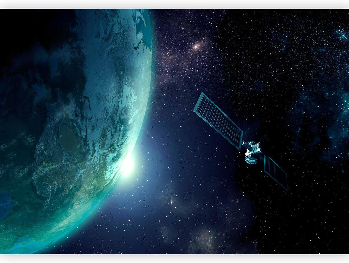 artgeist Wall Mural Cosmos Galaxy 118x83 in - XXL Non-Woven Wallpaper Fleece Wall Decor Photo Print Picture Image Design Home n-B-0007-a-c