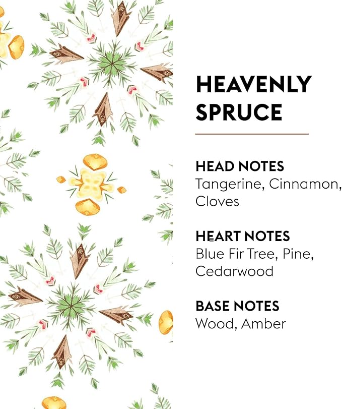 Maison Berger Heavenly Spruce Lampe Berger Refill, 1 Liter (33.8 fl oz), 2-in-1 Catalytic System, Neutralizes Odors and Diffuses Fragrance, Fir Tree, Pine Notes, Made in France