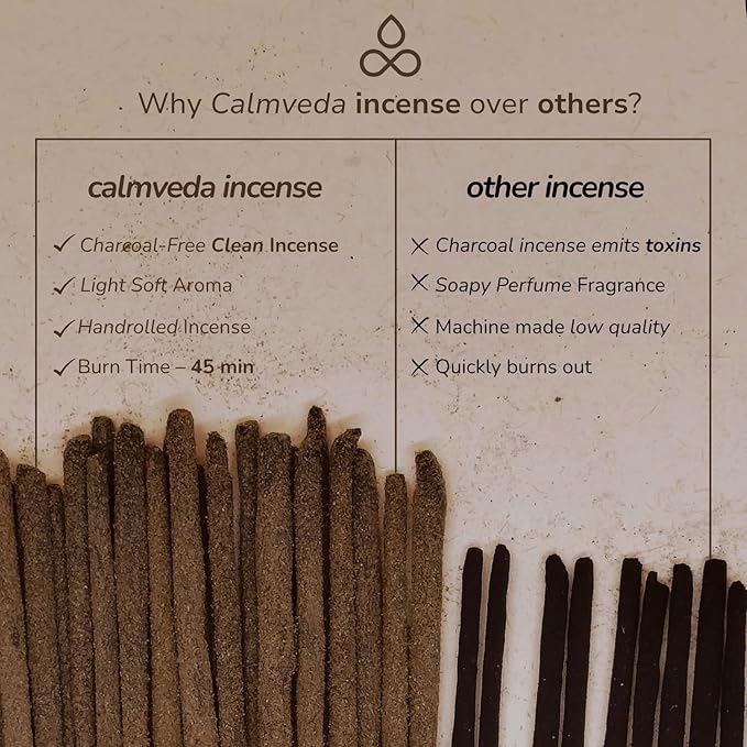 CALMVEDA Attract Money Incense Sticks - for Manifestating Abundance (80+ Sticks) with Aventurine Crystal Keychain for Unlocking Wealth | Spicy Aroma of Cinnamon Incense & Clove