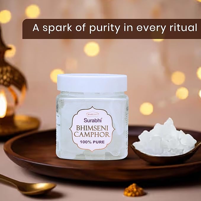 Shubhkart Bhimseni 100% Pure Camphor 250 gm