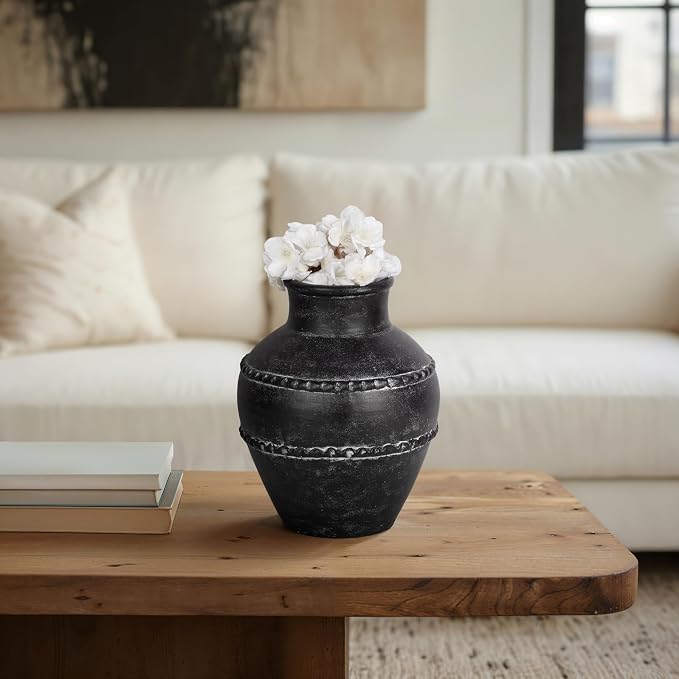 Sagebrook Home Traditional Terracotta Vase