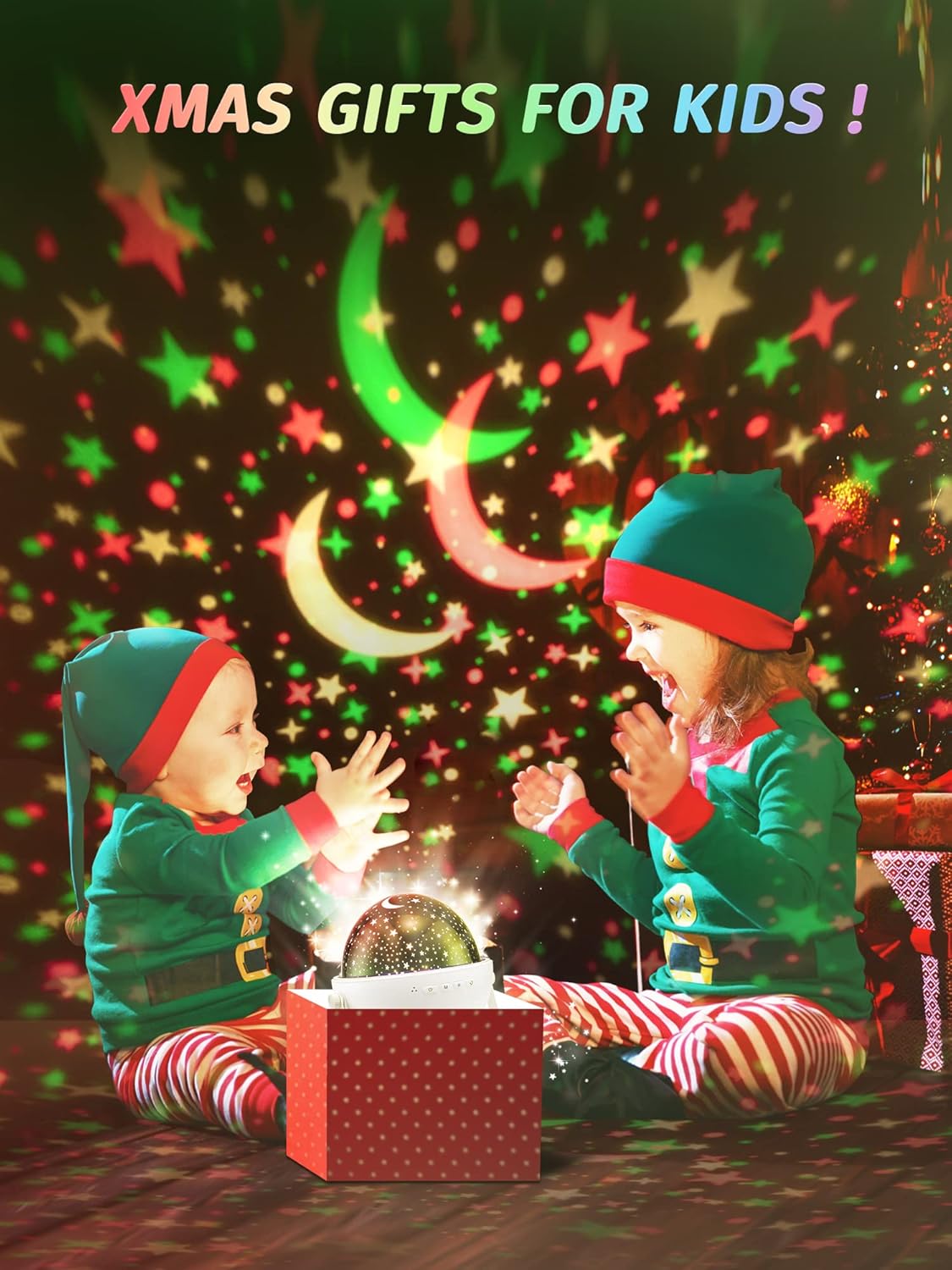 Star Projector for Kids Room, 15 Colors+Bluetooth Music Star Night Light Projector for Bedroom,360°Rotating+AUTO Timer Kids Night Light, Remote Star Projector Lights for Bedroom,Boy Girls Baby Gifts