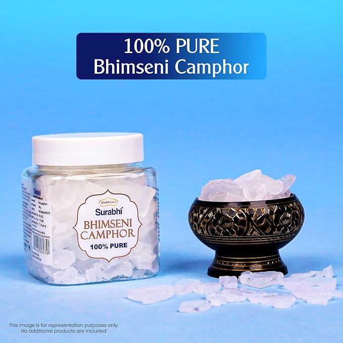 Shubhkat Bhimseni 100% Pure Camphor 100 gm