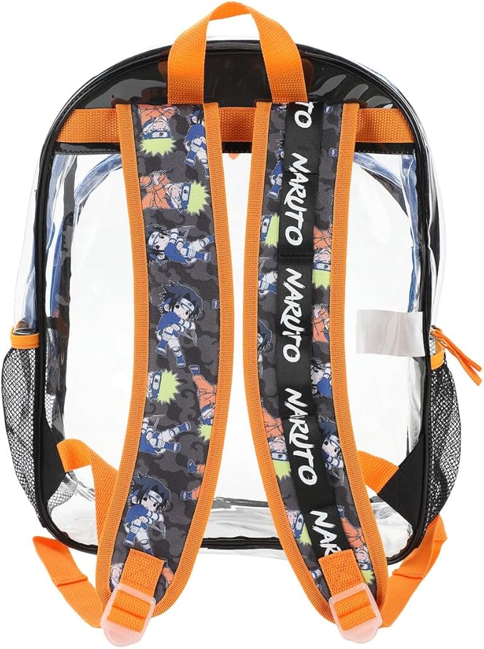 Bioworld Naruto 5-Piece Backpack & Lunchbox Set With Water Bottle
