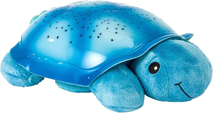 Cloud b Calming Nightlight Star Projector | Gentle Brightness | 3 Colors | 8 Constellations | Auto-Shutoff | Twilight Turtle Blue