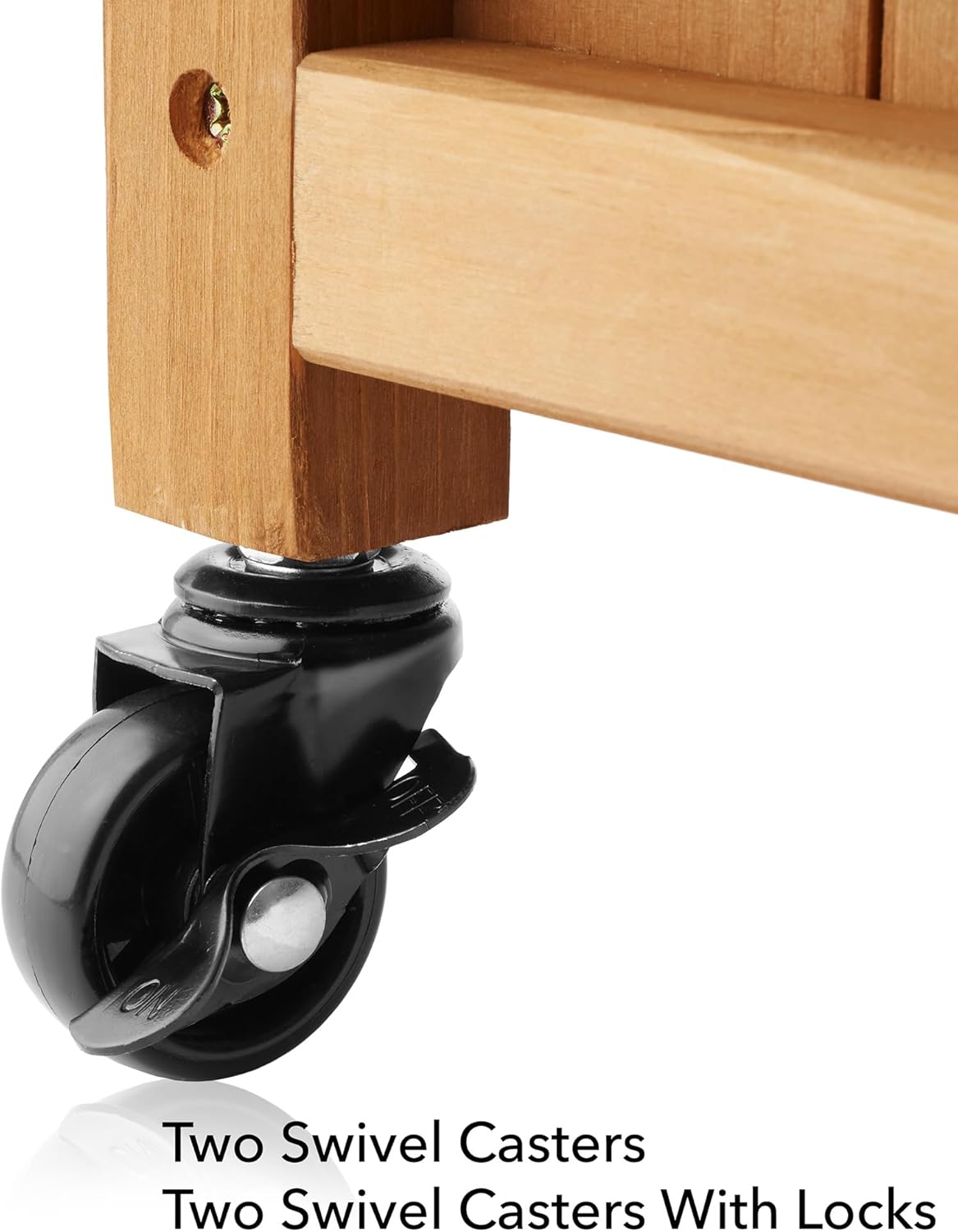 Casafield Set of Two 48" Raised Garden Bed with Trellis - Wooden Diamond Lattice for Climbing Plants and Planter Box with Drainage Holes and Wheels