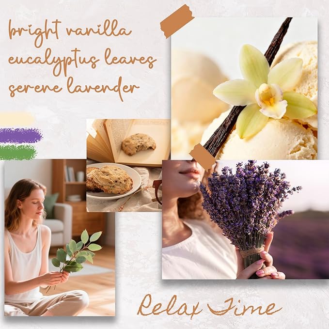 Room Spray, Bright Vanilla, Eucalyptus leaves, Serene Lavender, 3 Pack, Each 4 fl oz, Air Freshener for Home, Long-Lasting Odor Eliminator for Bathroom and Office