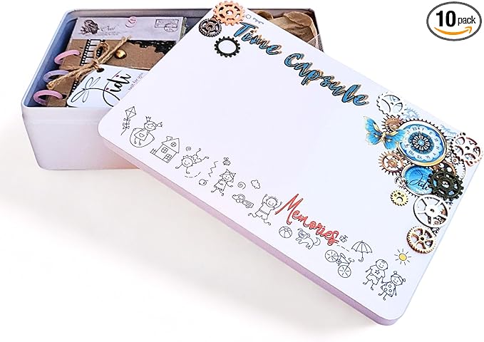 d.d-Lock Box 1.0 Time Capsule – Premium Keepsake Memory Box by didi–just for you | Preserve Childhood Moments, Letters & Treasures | Meaningful Gift for Families | pink