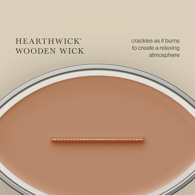 WoodWick Hazelnut Roast Ellipse Candle