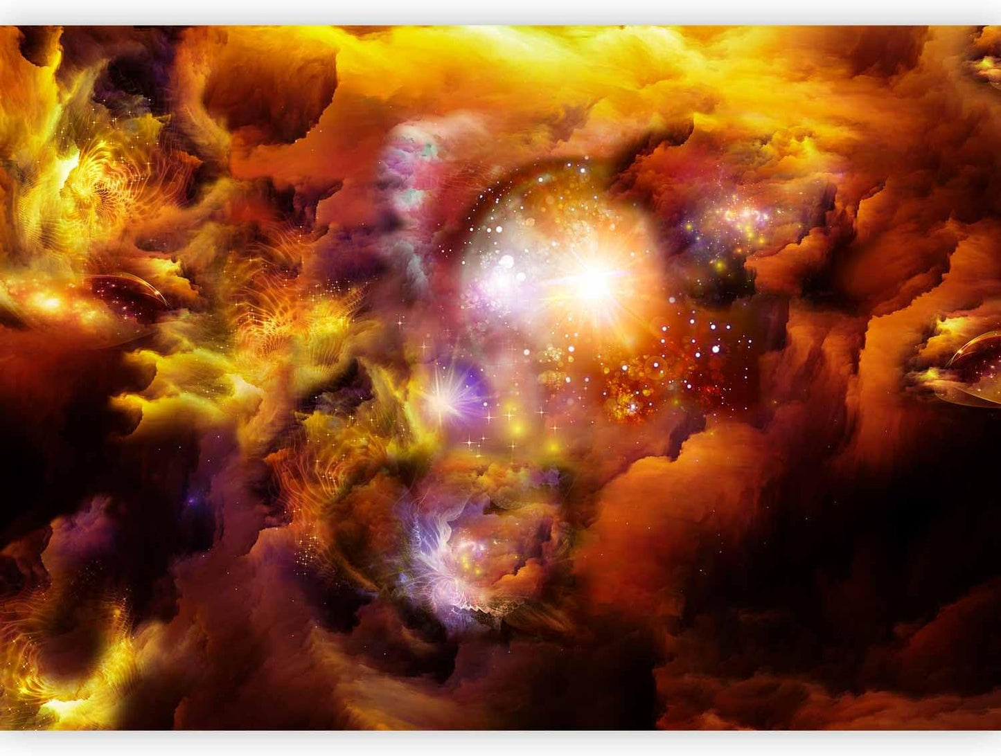 artgeist Premium Wall Mural Cosmos Galaxy 138x101 in - XXL Non-Woven Wallpaper Fleece Wall Decor Photo Print Picture Image Design Home n-A-0027-a-d