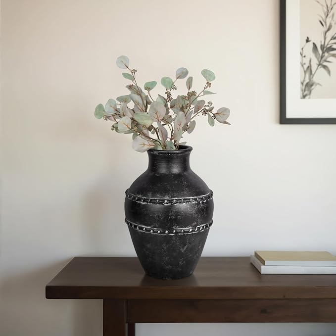 Sagebrook Home Traditional Terracotta Vase