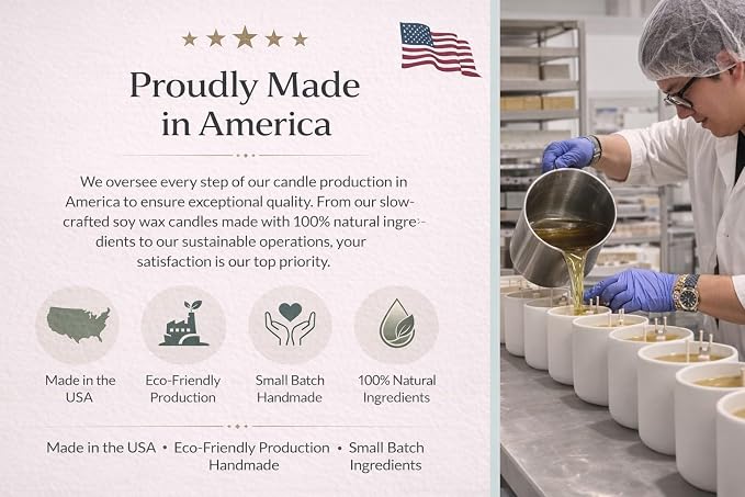 Woodland Sage | Scented Candle for Women & Men | Hand-Poured, Aromatic & Fragrant | 60 Hour Burn Time 12 OZ | Soy Based | Phthalate Free | Made in USA