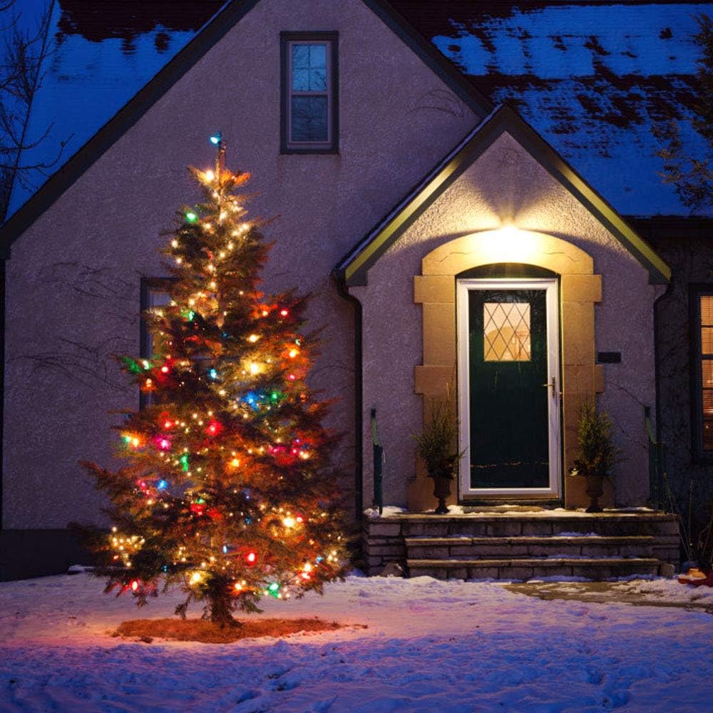 XTF2015 Christmas Outdoor Indoor Lights, 336FT 1000 LED 8 Modes Memory Function UL Certified Timer Christmas String Lights for Trees, Patio, Garden, Party, Wedding, Holiday (Multicolor)