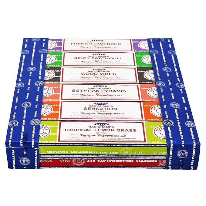 Satya 12 Pack Assorted Pack 15 Gram x 12 Packs 1ST