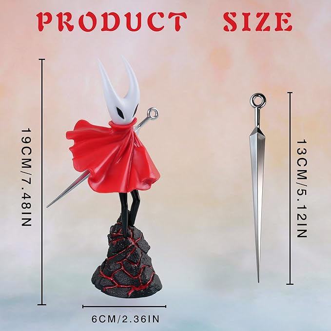 Hornet Figure Statue Merch Action, Home Decor Cartoon Collectible Figurine, Car Dashboard Ornament Cute Figure Collectible, Popular Game Action Figure Gift for Enthusiasts.