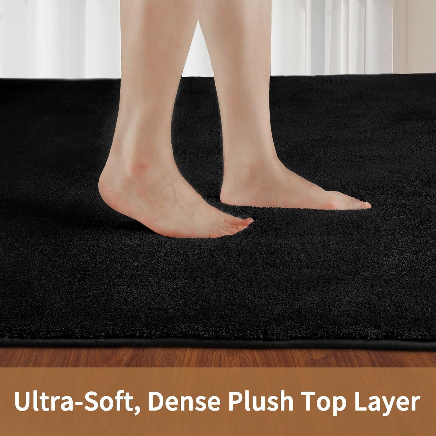 Sour Lemon 6x9 Area Rugs for Living Room, Soft Large Area Rug Fluffy Rugs for Bedroom，Machine Washable Area Rug Non Slip Carpet Rug for Living Room Playroom Kids Room Home Decor