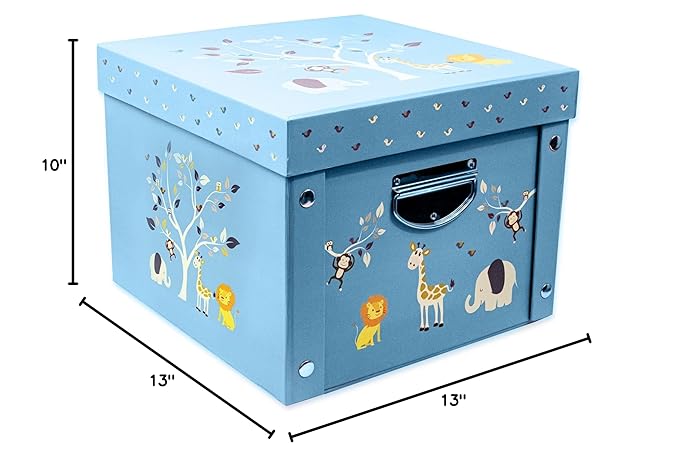 GroWings Baby Keepsake Box - Large Memory Storage for Newborns, Suitable for Boys and Girls, Strong, Durable, and Collapsible Gifts