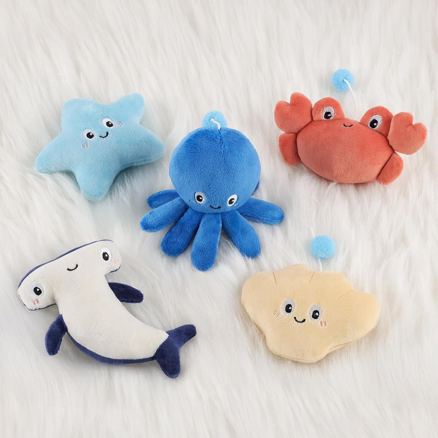 Ocean Crib Mobile for Boys & Girls – Baby Mobile for Crib with Upgraded 3-Mode Music Box, Sea Animals Baby Crib Mobile, Nursery Mobiles, Fits Standard Cribs