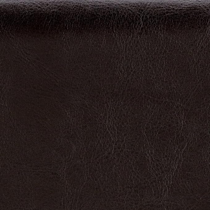 SIMPLIHOME Cosmopolitan Storage Ottoman Bench - 44 inch Wide Upholstered Vegan Leather Rectangle Storage Ottoman in Tanners Brown, Transitional Bench for Bedroom with Tufted Lift-Top and Open Shelf