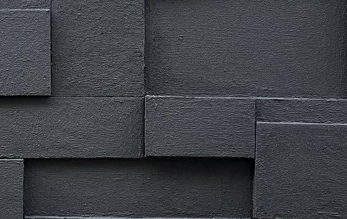 NANKAI Art Hand Painted Black Abstract Oil Painting Modern Minimalist Art Painting Office Hallway Bedroom Living Room Wall Art Deco 24x48 inches