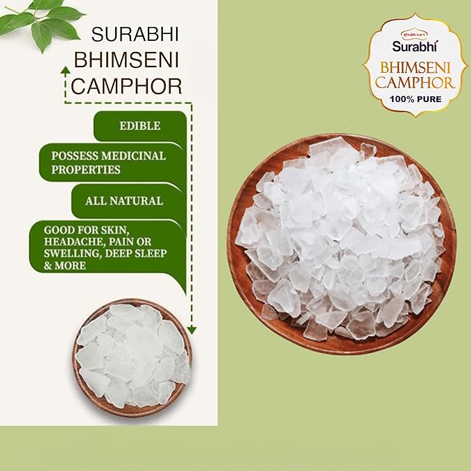 Shubhkart Bhimseni 100% Pure Camphor 250 gm
