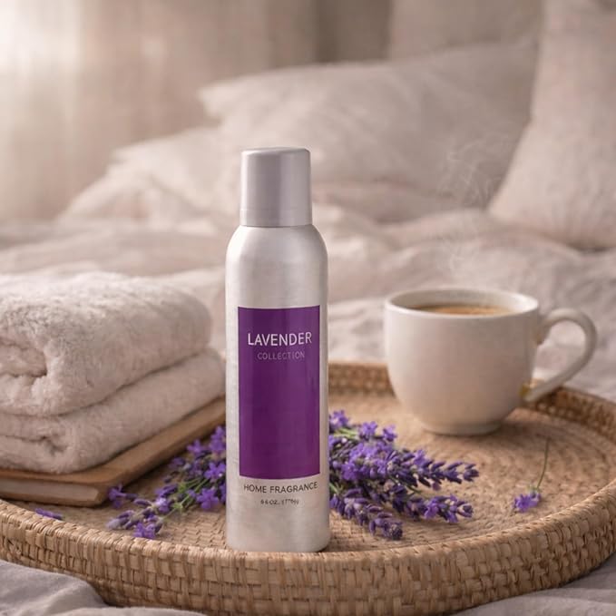 Room Fragrance Air Freshener Spray Concentrated Bathroom, Kitchen, Car, or Office Deodorizer, U.S.- Made by AP Fragrance (Lavender)