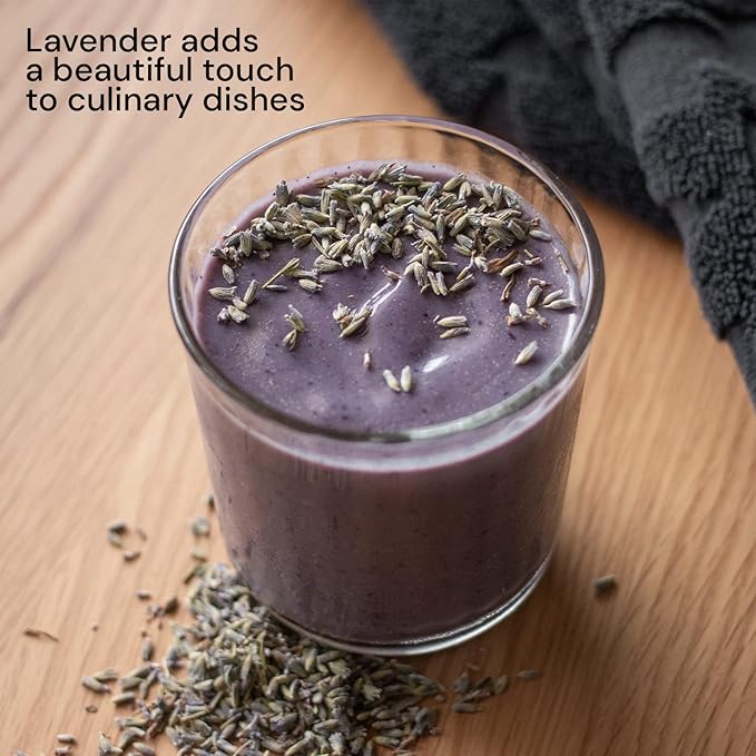Dried Organic Lavender Flowers (5 lb Box), Bulk Lavender Buds