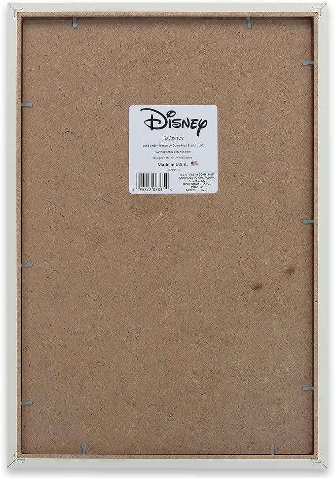 Disney Lilo and Stitch Always Look On the Bright Side Framed Wood Wall Decor - Cute Stitch Wall Art for Home Decorating