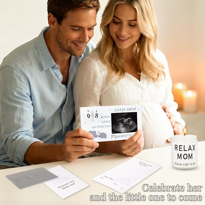 Pregnant Mom Gifts for Mom to Be – Thoughtful Pregnancy Gift Box with Self Care and Keepsakes, Ideal for First Mother’s Day or Gift for Pregnant Wife