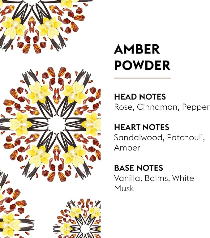 Maison Berger Amber Powder Lampe Berger Refill, 500 ml (16.9 fl oz), 2-in-1 Catalytic System, Neutralizes Odors and Diffuses Fragrance, Rose, Cinnamon, Pepper, Amber, Made in France